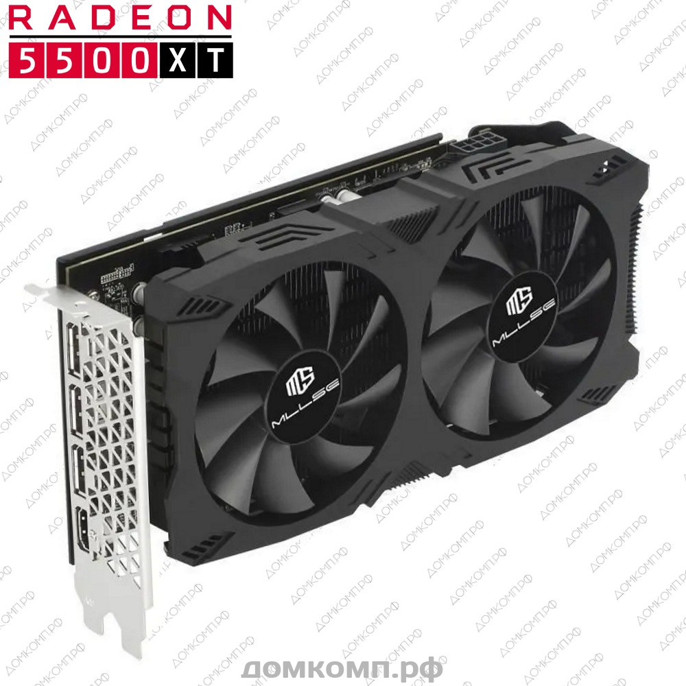 Игровая Видеокарта PRO AMD Radeon RX 5500XT DUAL [MLS-RX5500-XT-8GD6] в  Оренбурге недорого — купить в домкомп.рф